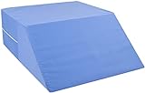 DMI Ortho Bed Wedge Elevated Leg Pillow, Supportive Foam Wedge Pillow for Elevating Legs, Improved Circulataion, Reducing Back Pain, Post Surgery and Injury, Recovery, Blue 8' x 20' x 24'