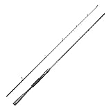 Handing Magic Shadow Fishing Rod - 2-Piece BFS Mod-Fast Spinning and Casting Rod with Full Carbon Fiber Handle and Seaguide LS Ring Guides - 30 Ton Carbon Fiber Blank for Long Casting Bass, Walleye