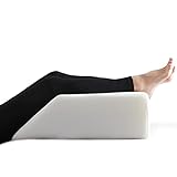 Restorology Leg Elevation Pillow for Sleeping - Supportive Bed Wedge Pillow for Circulation, Swelling, Foot & Knee Discomfort