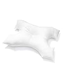 CPAP Pillow by Pillows with a Purpose - Standard Size - Unqiue Design with Contoured Cut-Outs - Hypoallergenic with Cover Included