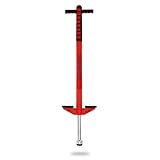 Flybar Maverick Foam Pogo Stick for Kids Age 5 and Up, 40 to 80 Pounds, Pogo Stick for Boys and Girls (Red)