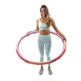 PassionHoop 2.2 - Weighted Hoop for Full Body Cardio Boost Exercise, Waistline Toning, Burning Belly Fat, and Acupressure Massage with Air-Cushion | Passion Hoop