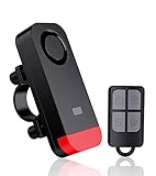 Upgrade 120db Anti Theft Alarm for Bike Motorcycle Ebikes Electric Scooter Bicycle: Car Motion Sensor Alarms with Control Remote Auto Anti Theft Device Security System Accessories
