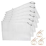 BV-008 Replacement Leaf Blower Vacuum Bags - Disposable Leaf Blower Bag Compatible with Black+Decker BV3600, BV3800, BV6000, BV6600, LH4500, LH5000 & LH5500 Leaf Blower Cordless Accessories (6 Pack)