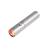 CURALIGHT Red Light Therapy Torch for Muscle Aches and Pains - LED Infrared and Red Light Therapy Wand. Pain Reliever Red Light Therapy Equipped. Rechargeable with 3 Powerful LEDs - 630nm 660nm 850nm