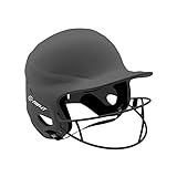 RIP-IT | Vision Pro Softball Batting Helmet | Matte | Charcoal S/M | Lightweight Women's Sport Equipment