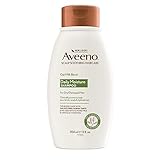 Aveeno Farm-Fresh Oat Milk Sulfate-Free Shampoo with Colloidal Oatmeal & Almond Milk, Moisturizing Shampoo for All Hair Types, Safe for Color-Treated Hair, Paraben & Dye-Free, 12 Fl Oz