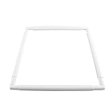 Universal Clip Frame, Square Plastic Embroidery Cross Stitch Frame for Embroidery, Quilting, Cross-Stitch, Needlepoint, Silk-Painting (43.1×43.1cm)