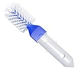 Noa Store Pool Step and Corner Brush | Swimming Pool Brush Head for Indoor and Outdoor Cleaning | Ideal Cleaner for Inground Swimming Pools, Bathroom, or Kitchen | Scrubber with Fine Bristles