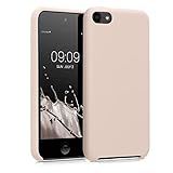 kwmobile TPU Silicone Case Compatible with Apple iPod Touch 6G / 7G (6th and 7th Generation) - Case Soft Flexible Protective Cover - Coconut Swirl
