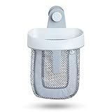 Munchkin® Super Scoop™ Hanging Bath Toy Storage with Quick Drying Mesh, Grey