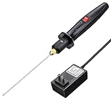 Foam Cutter, Upgraded Electric Hot Knife With Button and Power Light, 100-240V/15W Hot Knife 10CM Styrofoam Cutting Pen with Electronic Voltage Transformer Adaptor