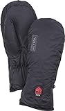 Hestra Heated Mitten Liner - Rechargeable Electric Mitt Liner for Winter, Skiing, and Snowboarding - Black - 8