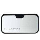 ThinOptics Universal Pod Rectangular Eyeglass Cases, Silver, 44mm