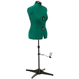 Dritz Sew You Adjustable Dress Form, Medium, Opal Green