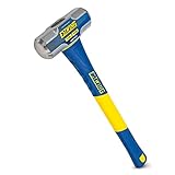 Estwing Soft Face Sledge Hammer for Automotive, Industrial, and Construction Use, 30-35 HRC, 16-Inch Long Fiberglass Handle with Ergonomic Two-Handed Grip (4-Pound Head x 16-Inch Handle)