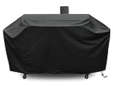 Westeco Grill Cover for Pit Boss Memphis Grill Cover Waterproof Smoke Hollow 4-in-1 Gas Charcoal Combo Grill Smoker Cover 73952 Pit Boss 4 in 1 Grill Cover Heavy Duty (PB 73952)