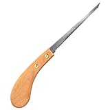 KAKURI Japanese Keyhole Saw for Woodworking 4-3/4' Made in JAPAN, Japanese Hand Pull Jab Saw Tool for Precision Cutting, Curved Cutting, Razor Sharp Japanese Steel Blade, Wood Handle