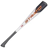 Axe Bat 2023 Strato Junior Big Barrel (-10, 2-3/4') USSSA Baseball Bat, 1-Piece Alloy, Black/Grey/Orange (27' / 17 oz.)