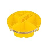 Bucket Boss - Bucket Stacker Small Parts Organizer, Bucket Organization (15051) , Yellow