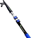 EVERSPROUT 5-to-12 Foot Telescoping Boat Hook | Floats, Scratch-Resistant, Sturdy Design | Durable & Lightweight, 3-Stage Anodized Aluminum Pole | Threaded End for Boat Accessories (12 Feet)