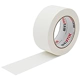 WELSTIK White Gaffer Tape 2 Inches x 33 Yards, No Residue, Non-Reflective,Waterproof, Can be Torn by Hand, Gaffers Cloth Tape for Photography, Shooting Background Fixed