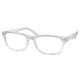 High Magnification Power Readers Slim Reading Glasses 4.00-6.00 Clear/4.50