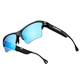 KastKing FishIQ Smart Fishing Sunglasses - Sports Audio Sunglasses with Polarized Lenses & Bluetooth Connectivity, Compatible iReel One
