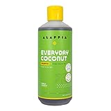 Alaffia Hair Care, Everyday Coconut Shampoo, Gentle & Hydrating Daily Cleansing, Wavy & Curly Hair Products, Vitamin E, Virgin Coconut Oil, Ginger Extract, Purely Coconut, 16 Fl Oz