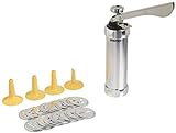Norpro Deluxe Cookie Press with Icing Gun, 8.5in/21.5cm and holds 1.25c/10oz