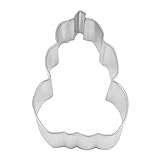 Foose Store Three Stacked Pumpkins Cookie Cutter 4 Inch –Tin Plated Steel Cookie Cutters - Three Stacked Pumpkins Cookie Mold