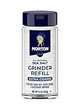 Morton Sea Salt Extra Coarse Grinder Refill, 9 Ounce (Pack of 6)