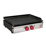 Camp Chef Versatop Portable Flat Top Grill 400 and Griddle (FTG400) - Compatible 16' Accessories