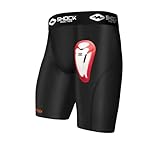Shock Doctor Compression Shorts with Protective Bio-Flex Cup, Moisture Wicking Vented Protection, Youth & Adult Sizes