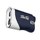 Blue Tees Golf - Series 3 Max with Laser Rangefinder with Slope Switch - 900 Yards Range, Slope Measurement, Magnetic Strip, Ambient Display, Flag Lock with Pulse Vibration, 7X Magnification - Navy