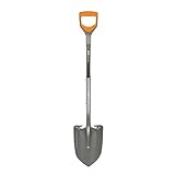 Fiskars 397960-1001 PRO Shovel, Digging, 44 Inch, Silver