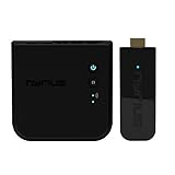 Nyrius Aries Pro+ Wireless HDMI Video Transmitter & Receiver to Stream 1080p Video up to 165ft from Laptop, PC, Cable Box, Game Console, DSLR Camera to a TV, Projector or Boardroom Screen (NPCS650)