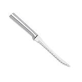 Rada Cutlery Tomato Slicing Knife – Stainless Steel Blade With Aluminum Handle Made in USA, 8-7/8 Inches