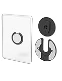 NOTMBESTM Universal Tablet Wall Mount Adjustable 90 Degrees Rotating Tablet Holder Fit for ipad/Kindle/e-Reader and More(2Pack)(Black)