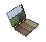 Hunters Specialties Camo-Compac 5 Color Makeup Kit - Pocket Size Long-Lasting Easy-to-Use Concealment Makeup for Hunting, 5 Color Military Forest Makeup KIT