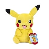 Pokémon Official & Premium Quality 8-Inch Pikachu - Adorable, Ultra-Soft, Plush Toy, Perfect for Playing & Displaying - Gotta Catch ˜Em All, Yellow