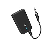 OiDiPi Bluetooth 5.0 Transmitter Receiver for TV and Wireless Headphones, 2-in-1 Bluetooth Adapter, Wireless Transmitter for TV, PC, MP3, Gym, Airplane Use with Any 3.5 mm Audio Jack…