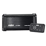 Water Resistant Bluetooth Marine 4 Channel Class A/B Amplifier Media Stereo on Boats UTV ATV Golf Carts and Cars