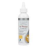Veterinary Formula Clinical Care Ear Therapy, 4 oz. – Cat and Dog Ear Cleaner to Help Soothe Itchiness and Cleans The Ear Canal from Debris and Buildup That May Cause Infection
