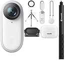 Insta360 GO 2 64GB Edition Waterproof Mini Action Camera 120CM Extendable Selfie Stick and Mini Tripod Mount, Weighs 1 oz, Waterproof, Charge Case and Wearable Accessories