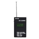 Bewinner Portable Walkie Talkie Frequency/Subaudio Decoder Frequency Meter Counter Handheld 2-Way Radio Frequency Counter