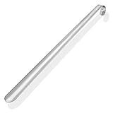 Deluxe Arm-Extender Super-Long Stainless Steel Shoehorn 23 inches