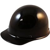 Texas America Safety Company Custom Skullgard Cap Style Hard Hat with Ratchet Suspension and Tote - Black
