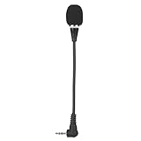 Mini Microphone Condenser,Omnidirectional Flexible Head Vocal Pickup Audio Amplified Equipment Standard 1/8 Inch (3.5 Mm) Aux-in Audio Jack