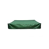 DGHAO Sandbox Cover Tool Sandpit Oxford Cloth Farm Shelter Canopy All-Purpose Protective Accessories Square Dustproof Waterproof with Drawstring Garden(120x120cm)